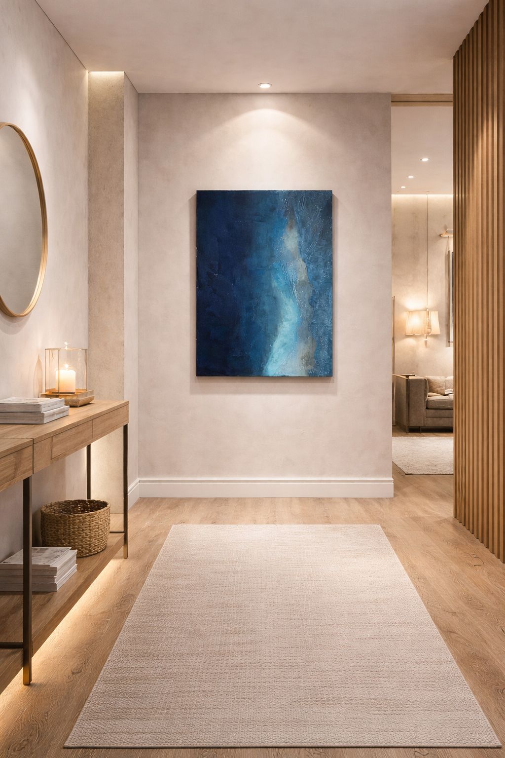 Cuadro abstracto — Corriente interior