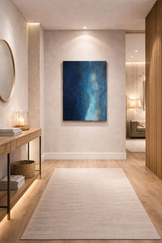 Cuadro abstracto — Corriente interior