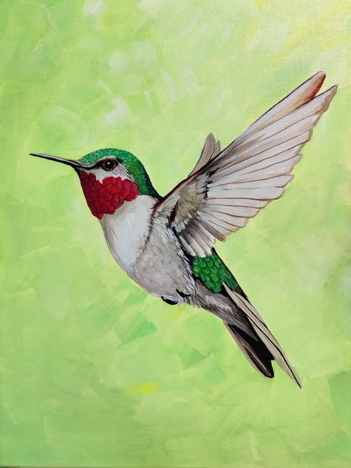 Obra original- Colibrí