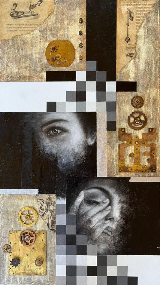 OBRA DE ARTE ORIGINAL - GRAVEDAD