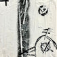 obra de Arte original triptico Hunted By a Freak 1,2,3