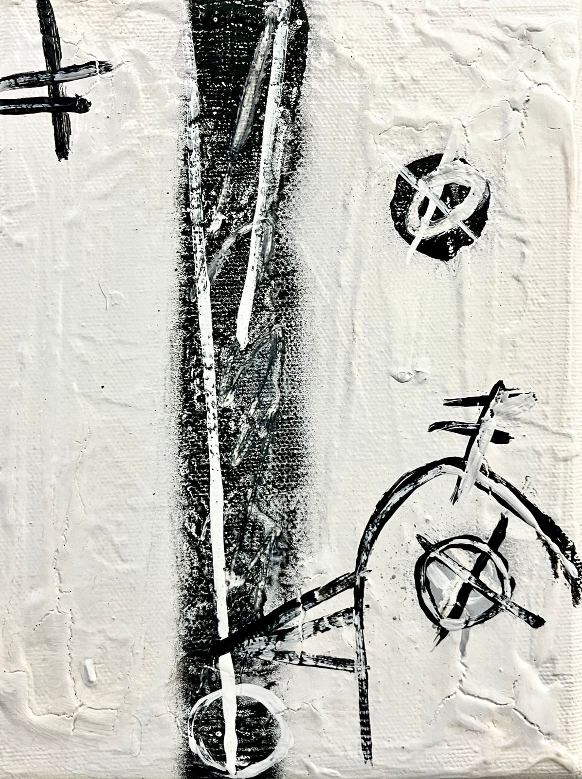obra de Arte original triptico Hunted By a Freak 1,2,3