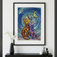 Obra de arte original- Love cats