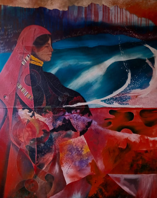 Mujer cora / Pintura