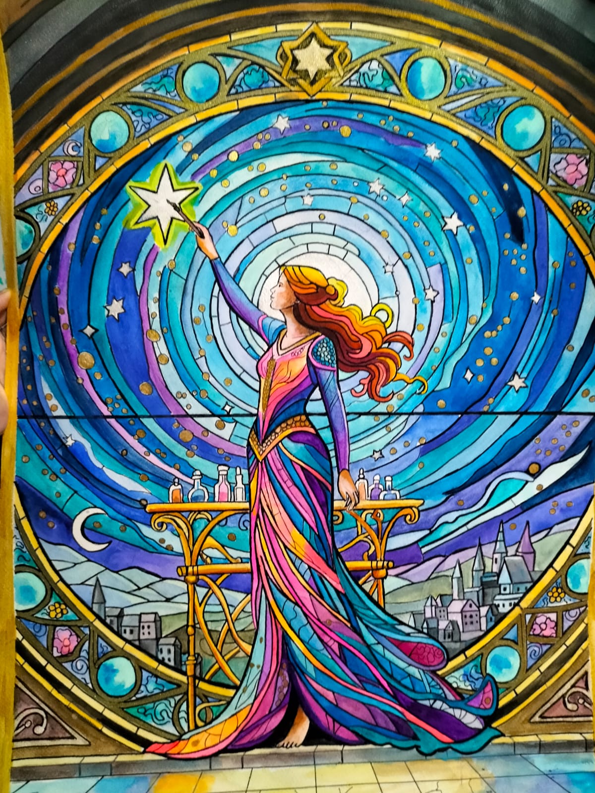 Obra de arte original- Pintando luz
