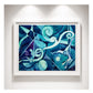 Cuadro Decorativo - Fluir en Azul