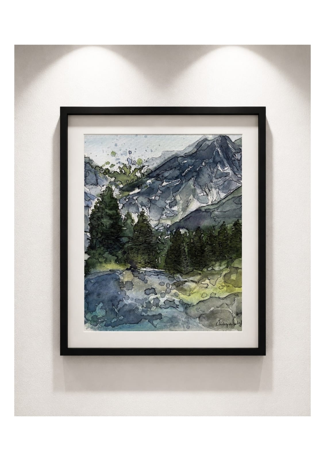 Cuadro Decorativo - Ecos de la Montaña