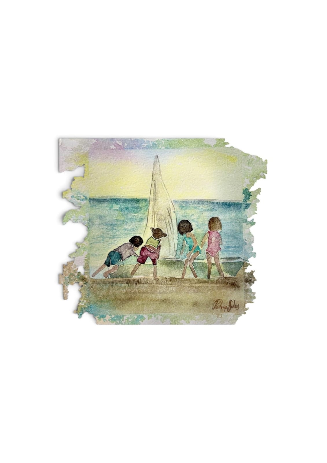 Cuadro Decorativo -Juegos de Mar
