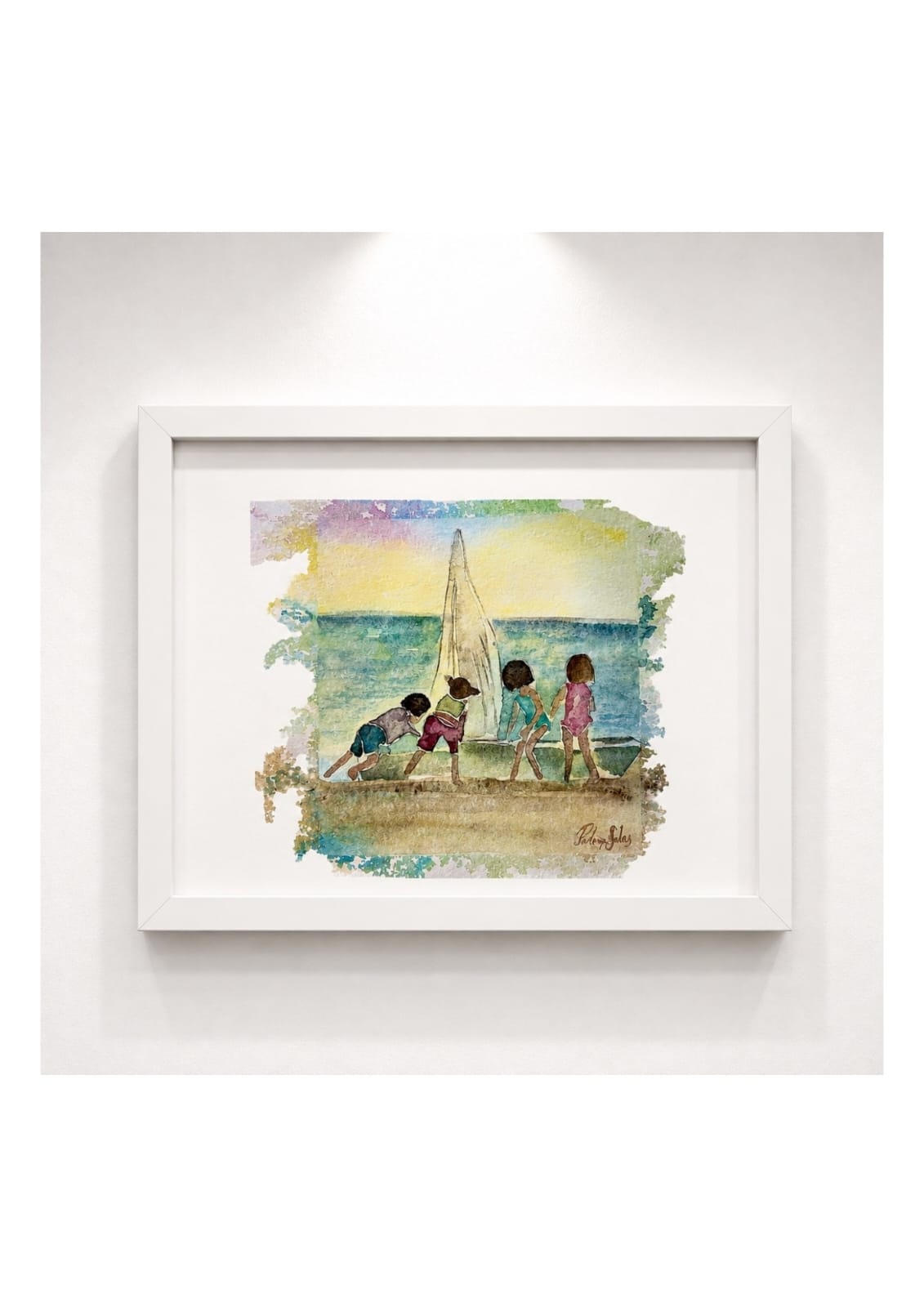 Cuadro Decorativo -Juegos de Mar