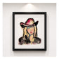 Cuadro Decorativo - Bajo el sombrero