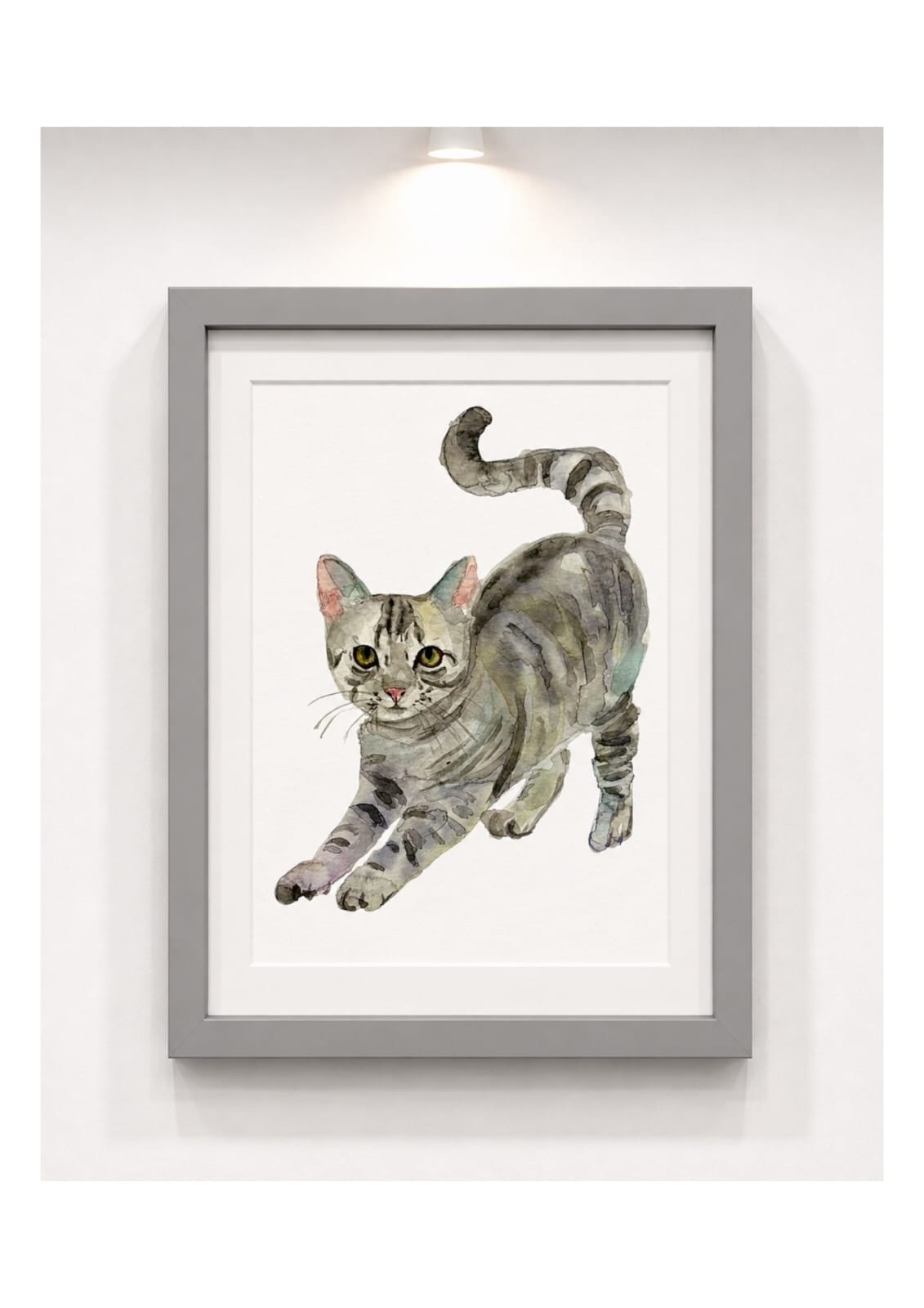 Cuadro Decorativo - Gato en movimiento
