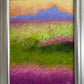 Paisaje con campo de flores
