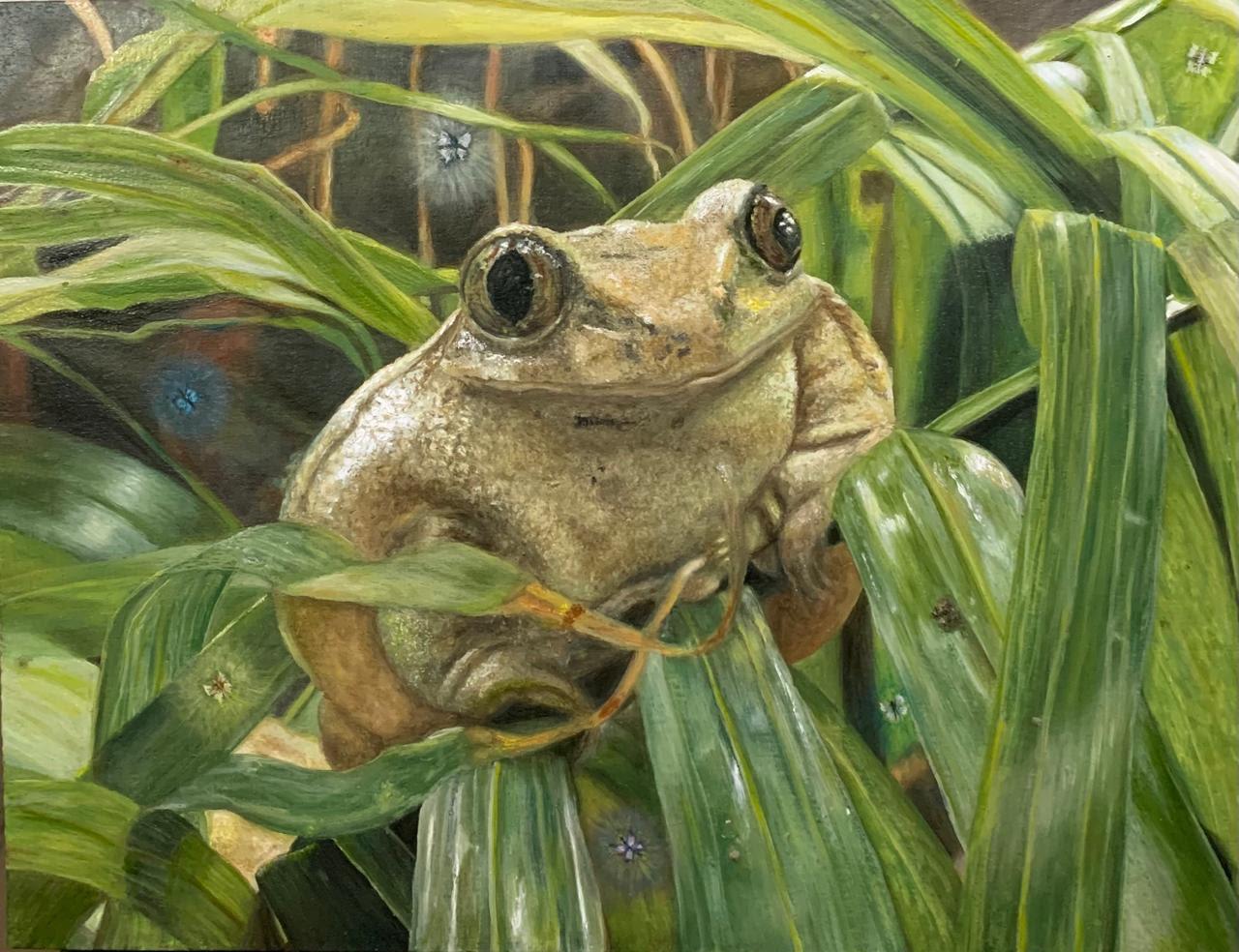 Cuadro al óleo - El guardián