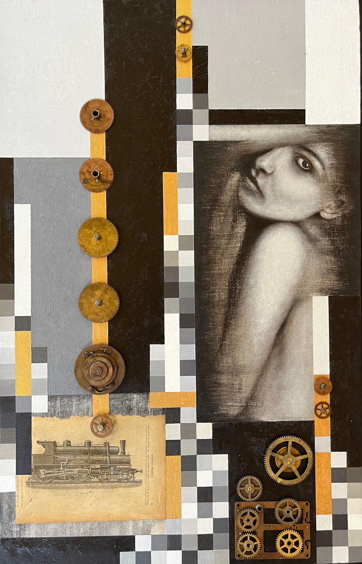 OBRA DE ARTE ORIGINAL - PUDOR