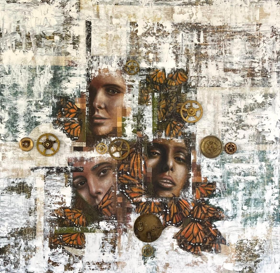 OBRA DE ARTE ORIGINAL MONARCA
