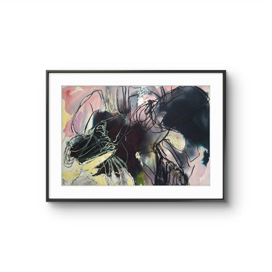 Pintura abstracta - Recuerdos de conversaciones