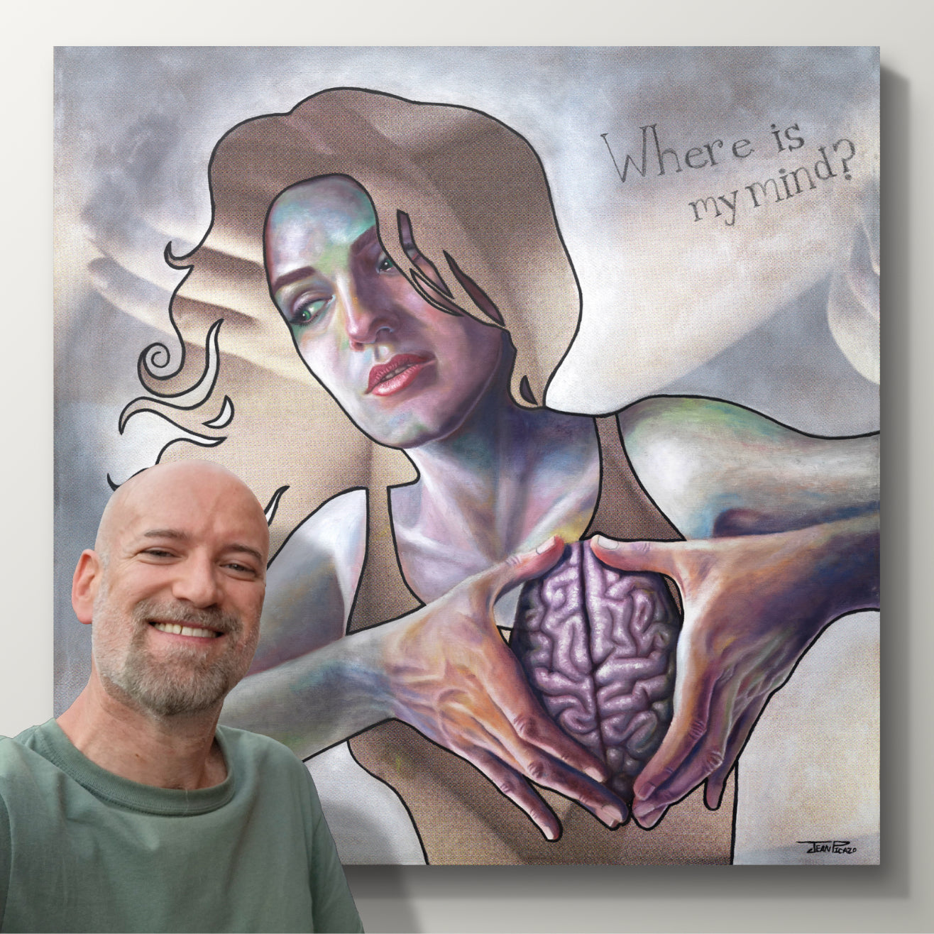 Obra de arte original – Where is my mind?
