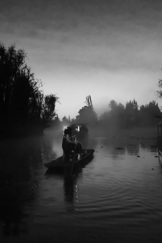 XOCHIMILCO 3  b&w