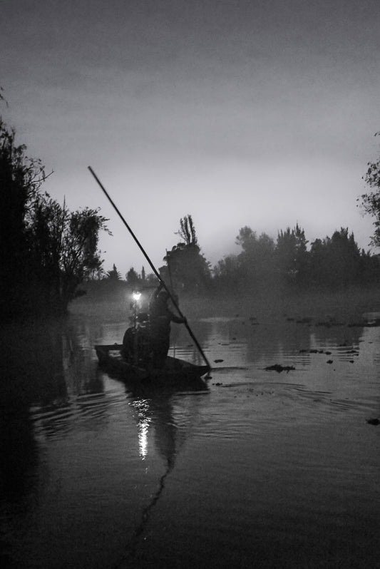 XOCHIMILCO 8 B&W
