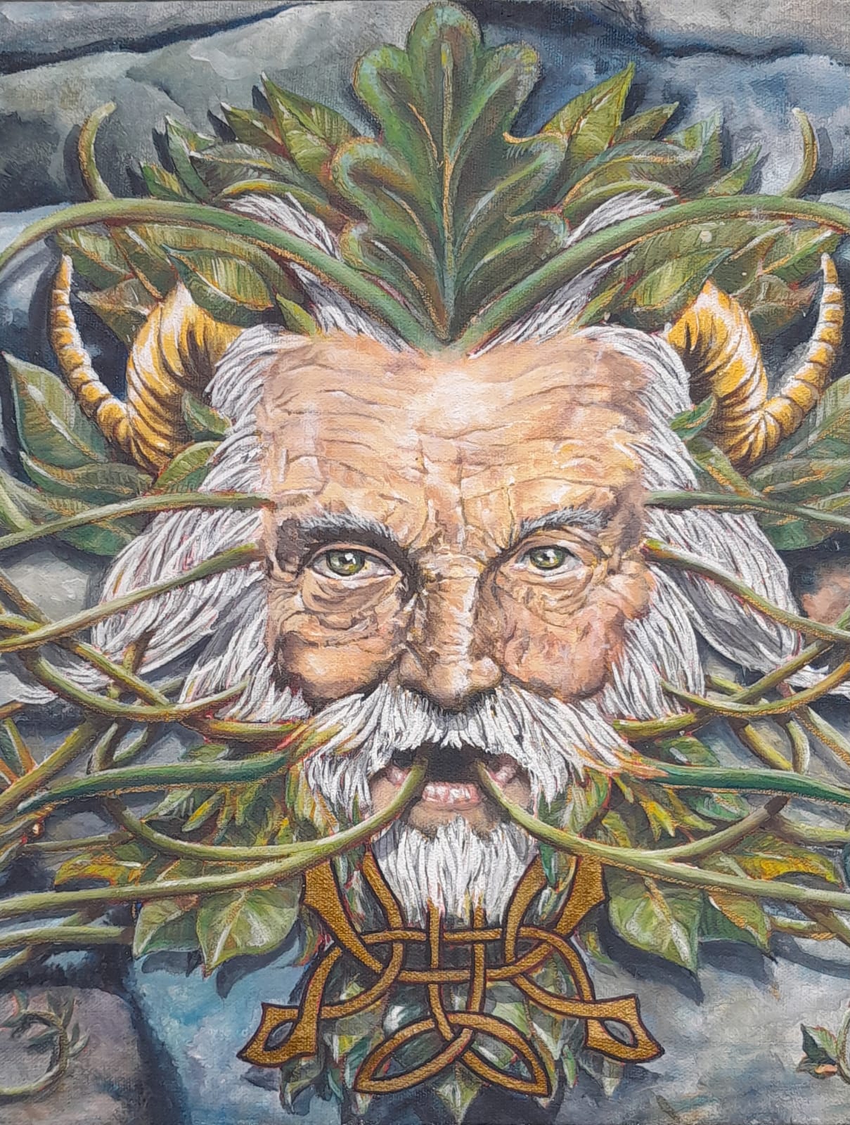 Arte Simbólico - El Hombre Verde