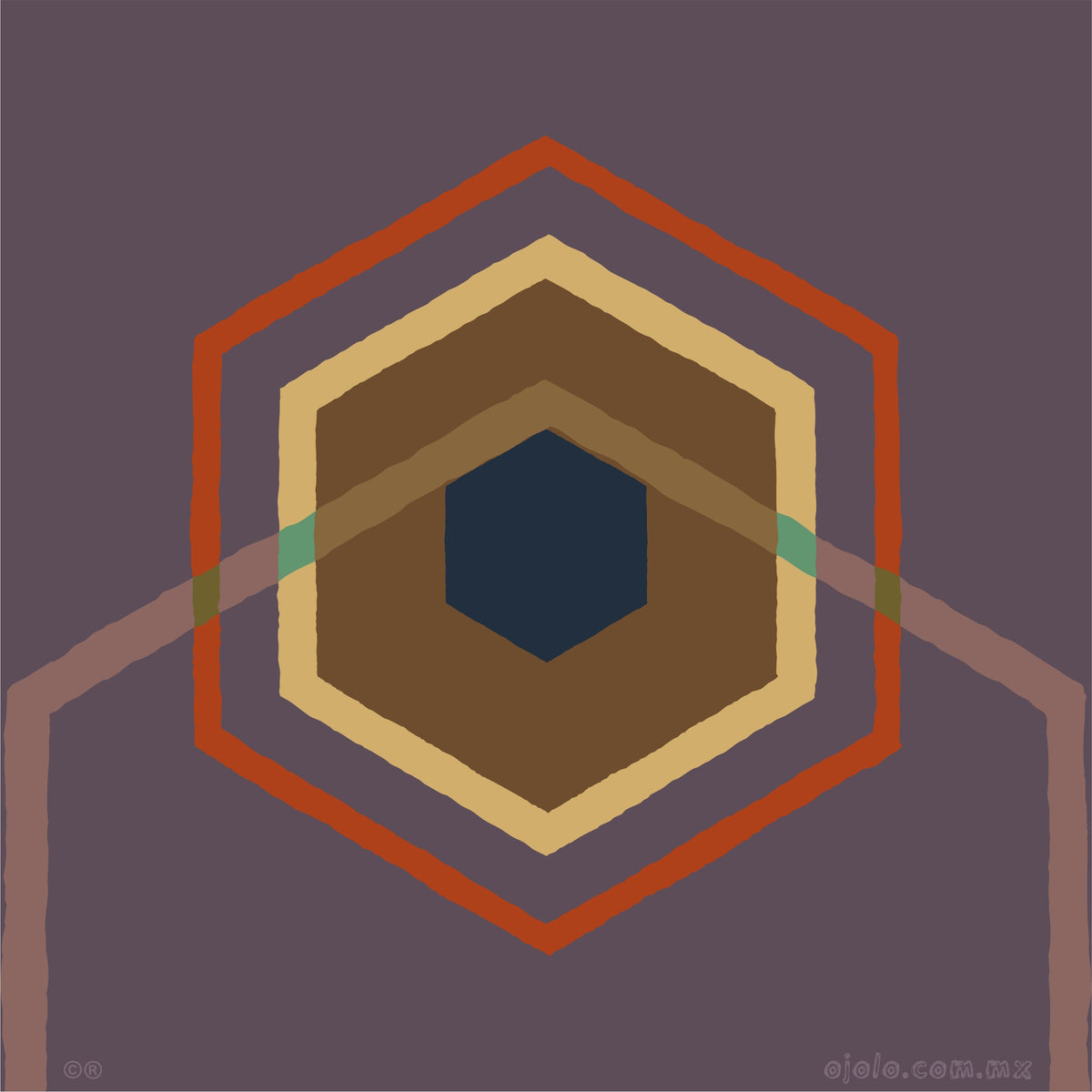 Arte contemporáneo — abstracto digital 4