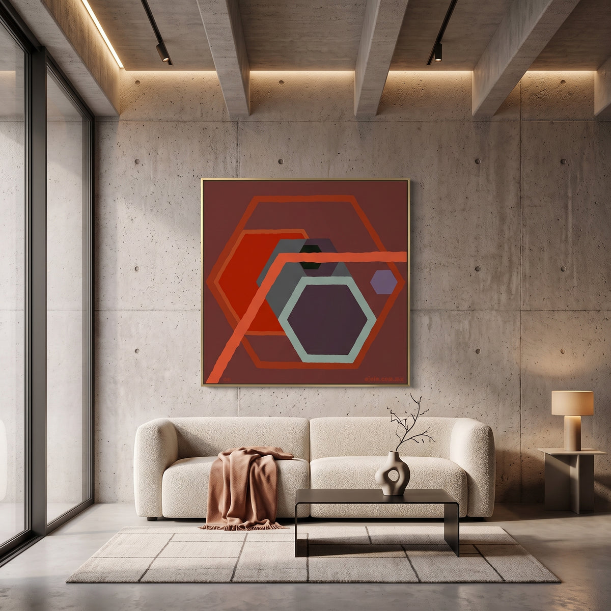 Arte contemporáneo — abstracto digital 5