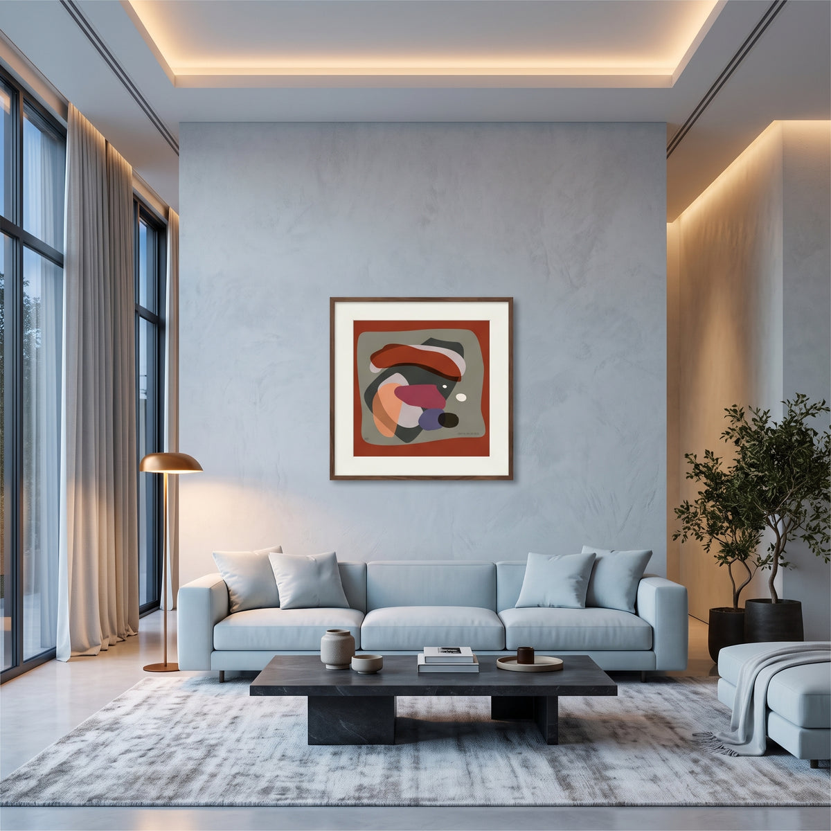 Arte contemporáneo — abstracto digital 7
