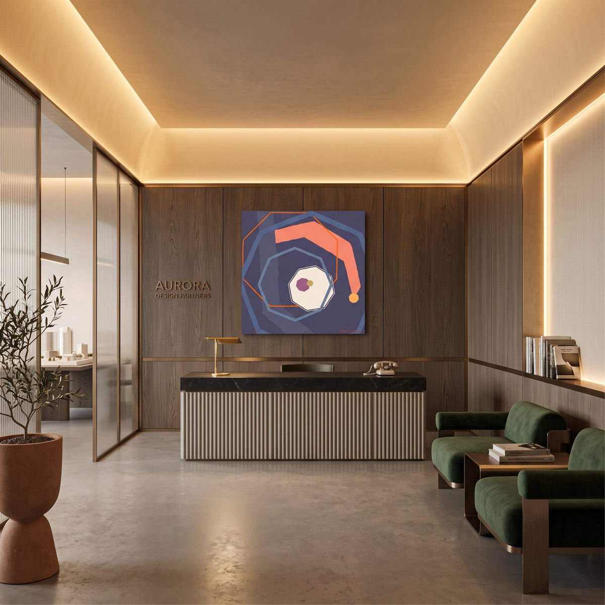 Arte contemporáneo — abstracto digital 6