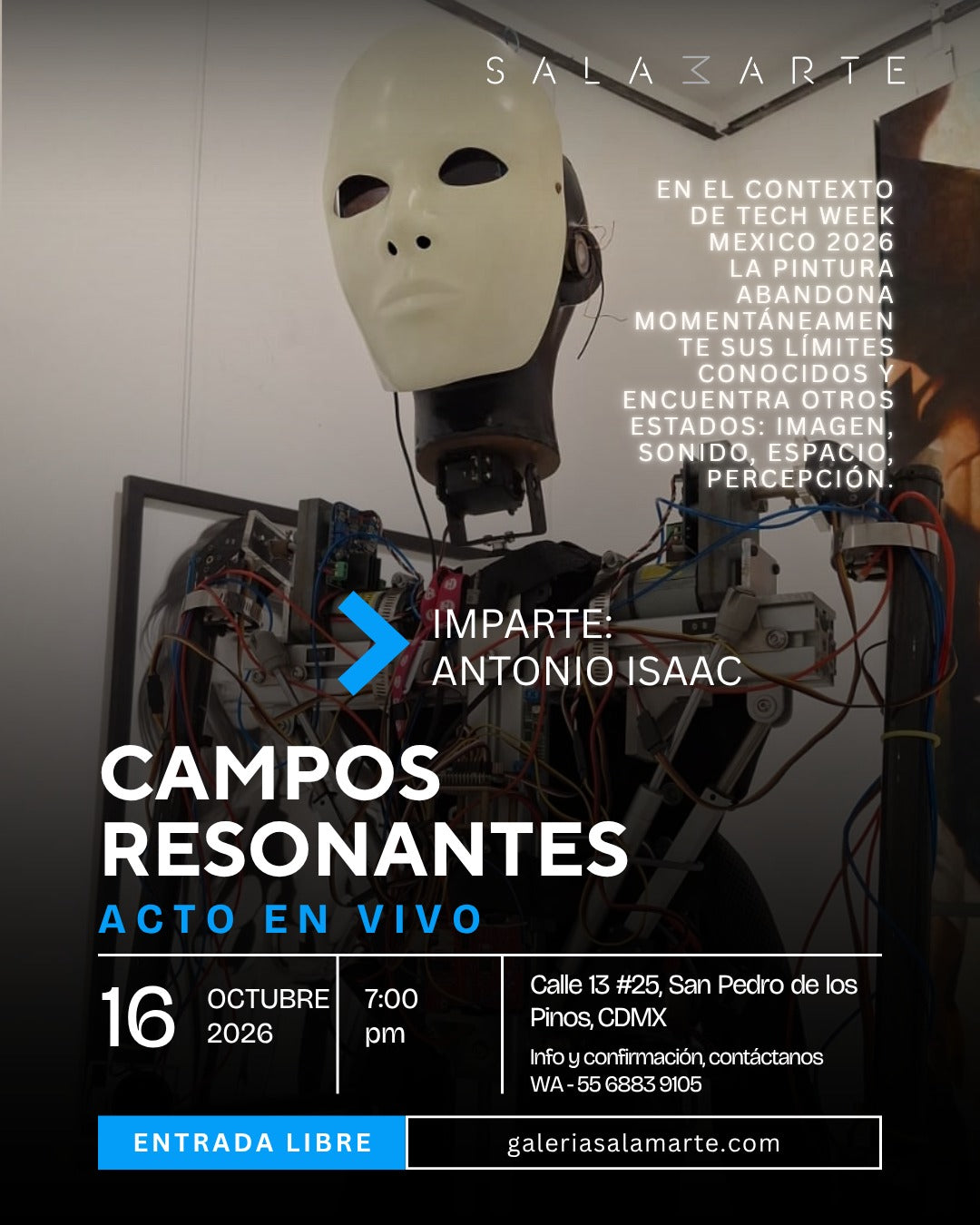 Campos Resonantes | Acto en vivo | Sala Marte