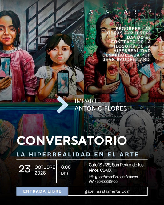 Conversatorio |  La Hiperrealidad en el Arte