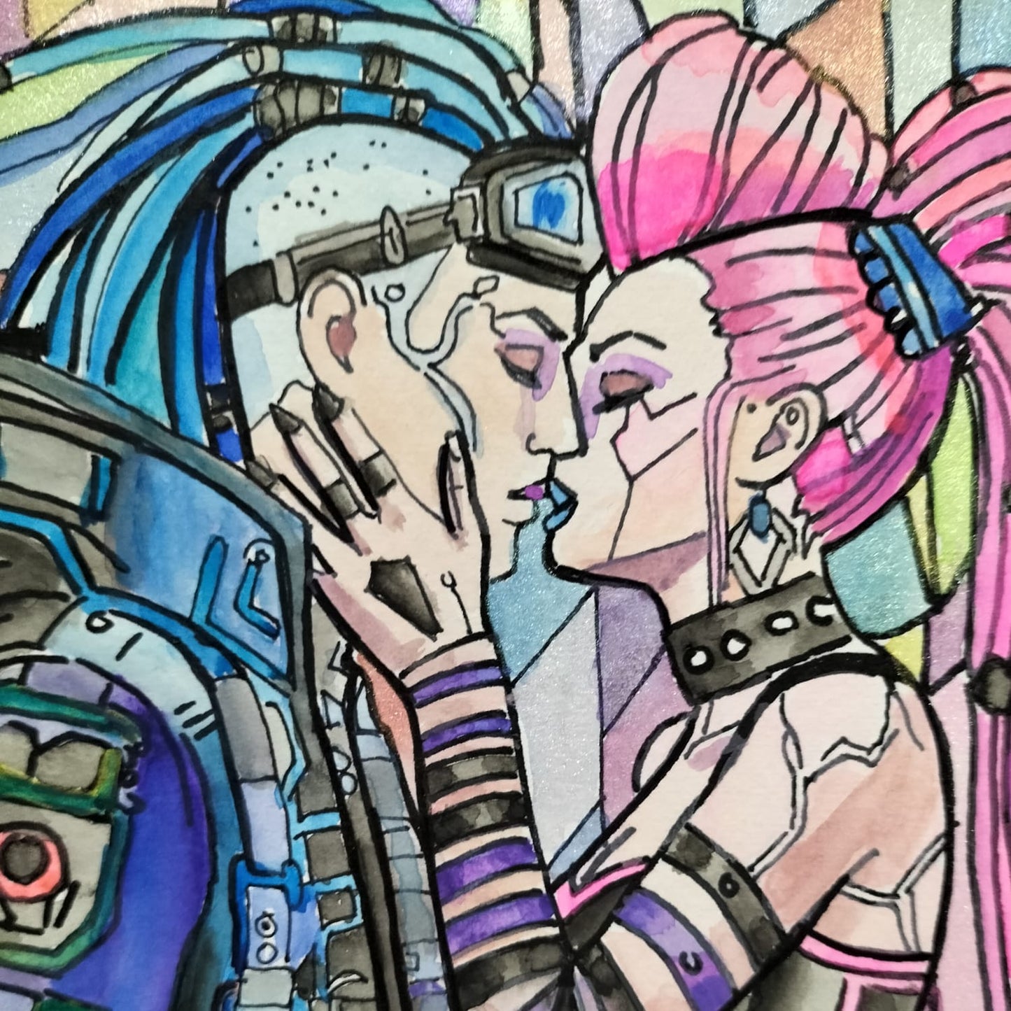 obra de arte original- du und ich