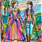 obra de arte original-  Estar contigo es atemporal