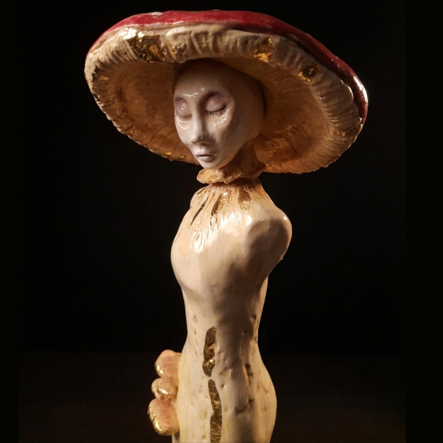 Escultura Cerámica - Amanita