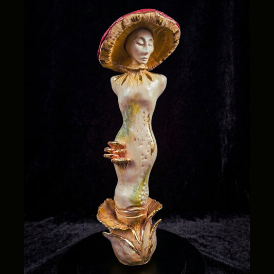 Escultura Cerámica - Amanita