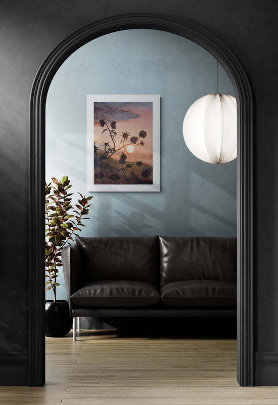 Obra de Arte Original "El amanecer de la mala hierba"