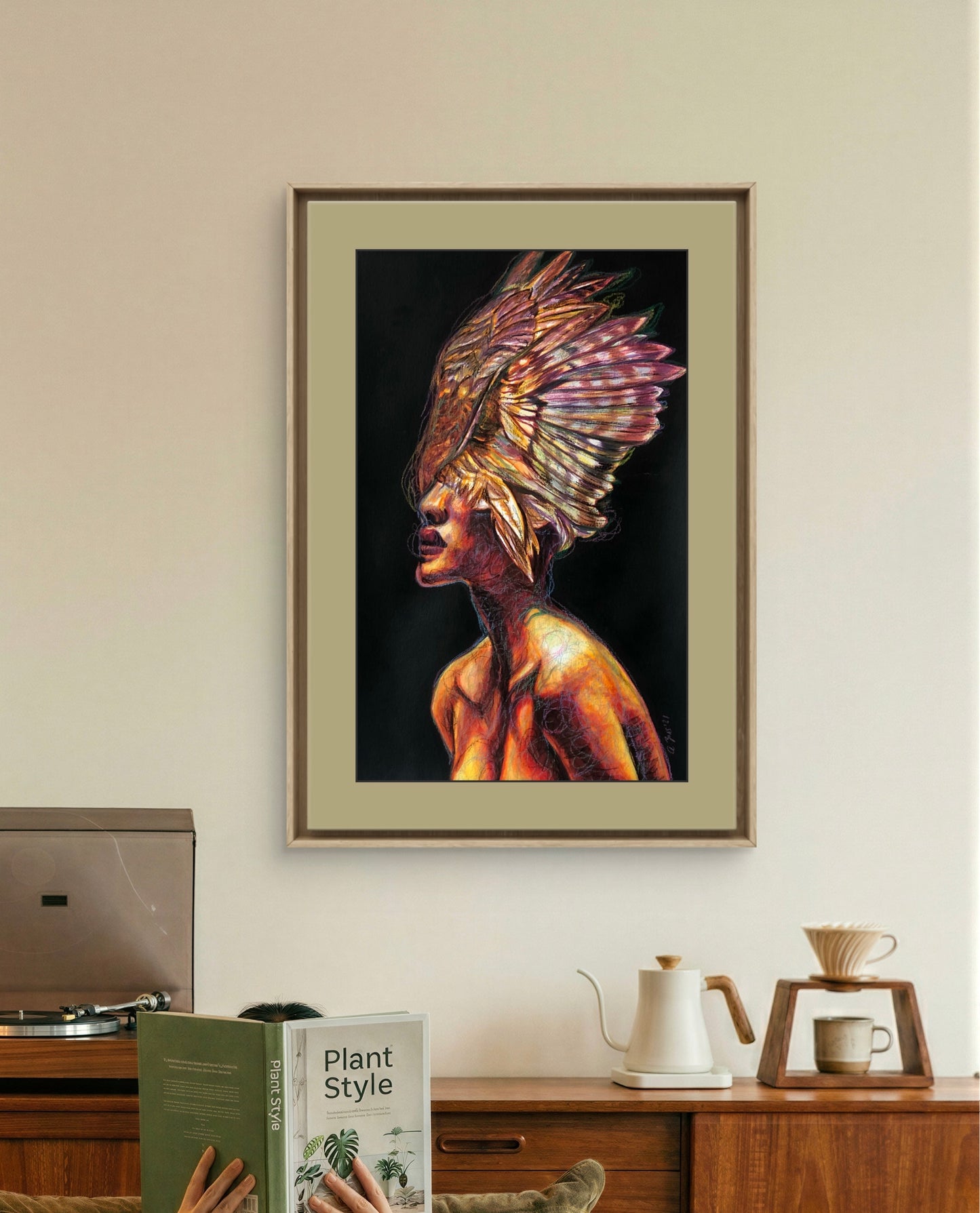 Obra de Arte Original - “Metamorfosis del Silencio”