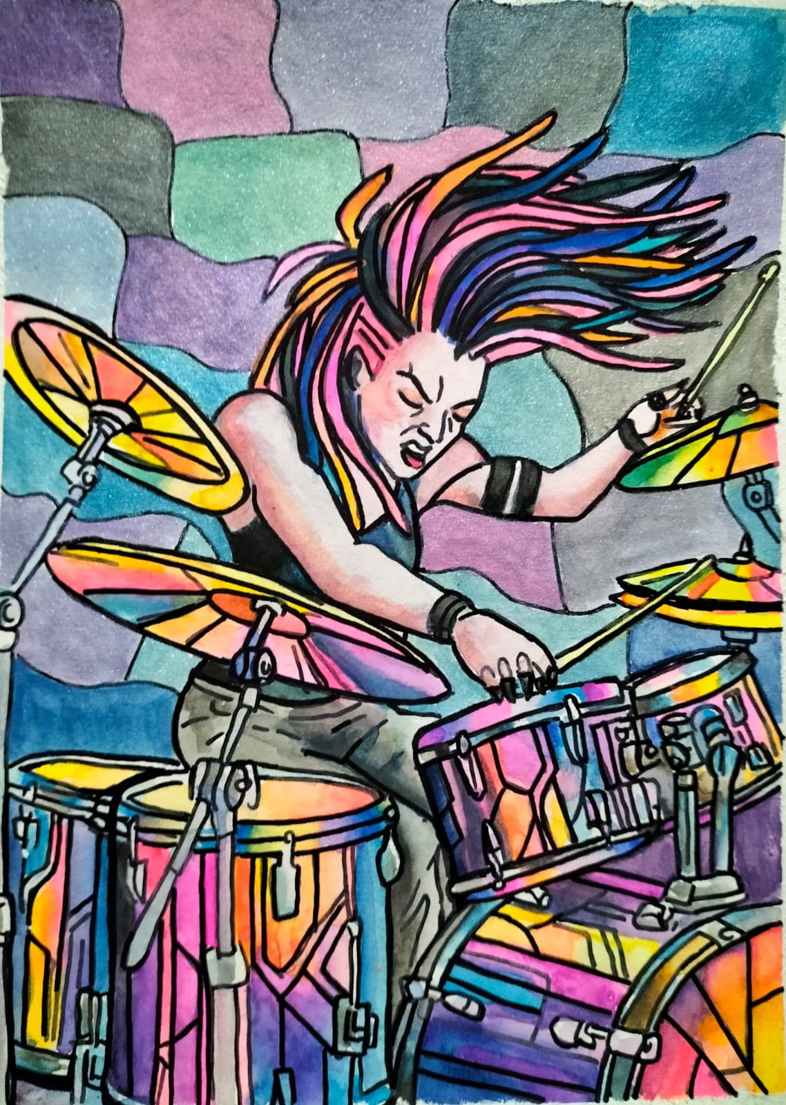 Obra de arte original- Transmutando emociones