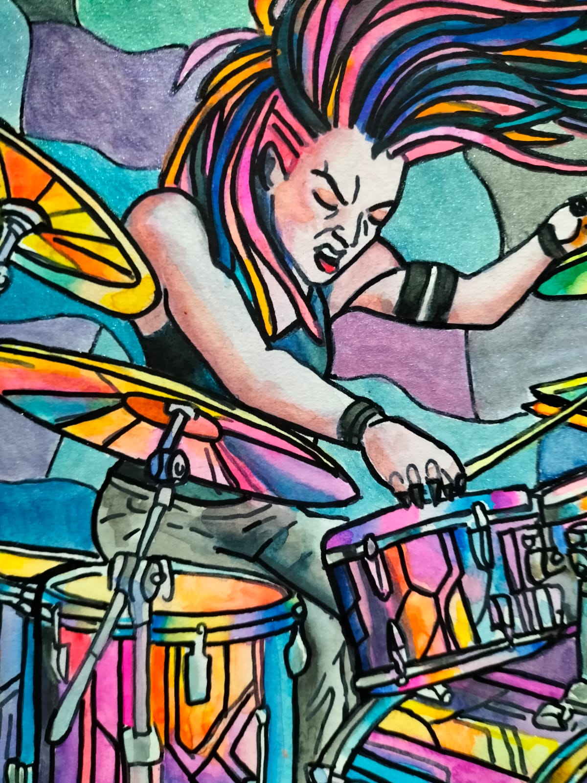 Obra de arte original- Transmutando emociones