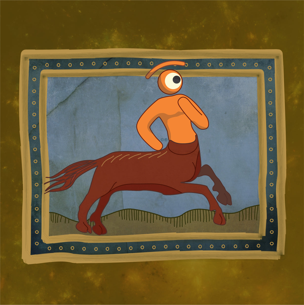 Arte contemporáneo — bestiario - centaurojo rem