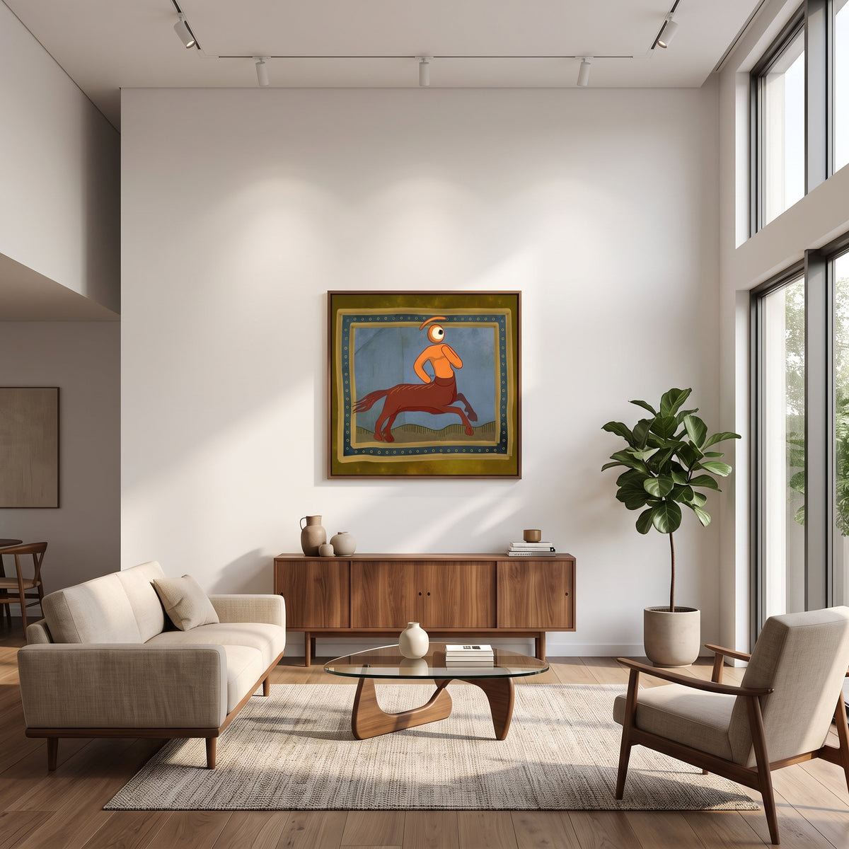 Arte contemporáneo — bestiario - centaurojo rem