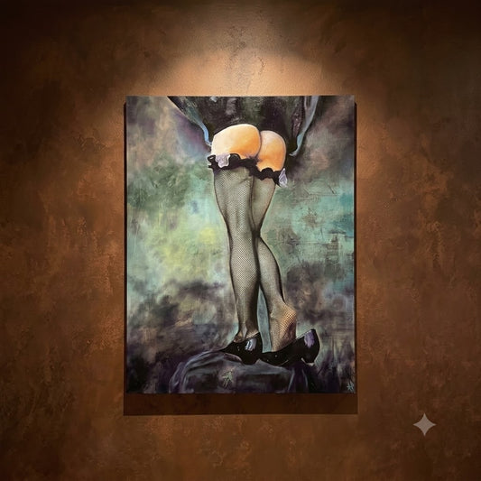 Arte contemporáneo- Durazno de Medianoche