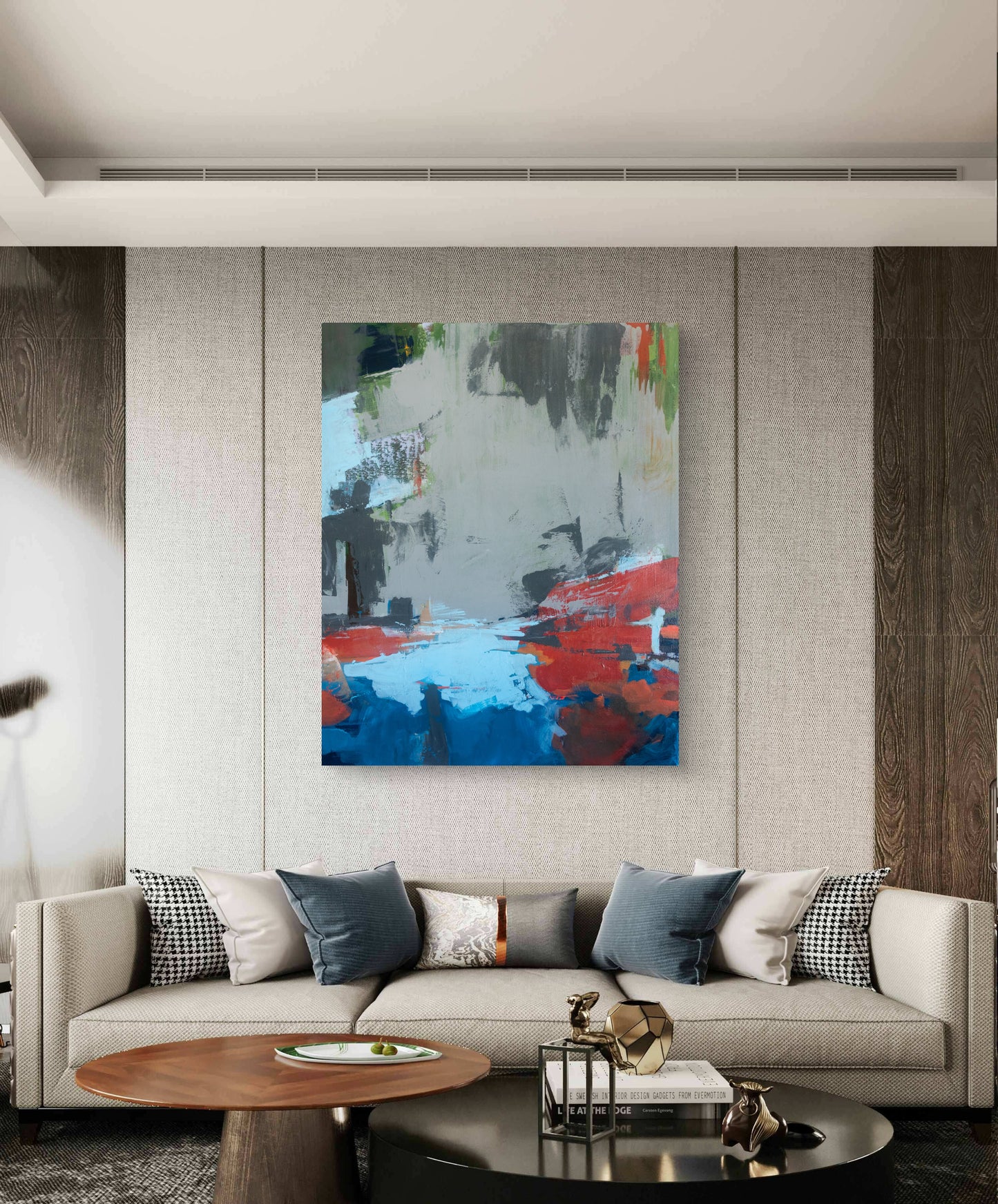 El mangle en la laguna