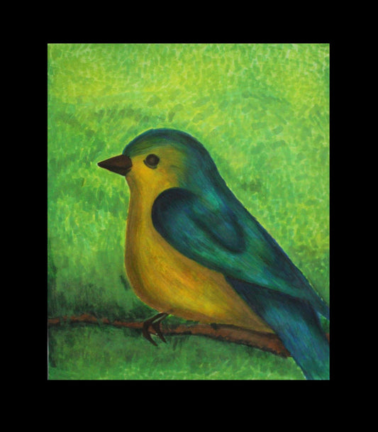 Cuadro artístico - Estudio de ave