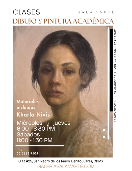 Clases de dibujo y pintura académica con Kharlo Nivis