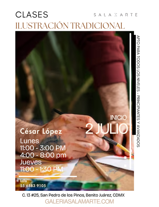 Ilustración Tradicional con César López