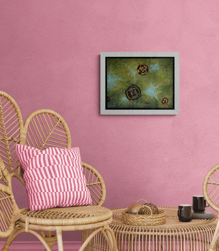 Obra de arte original "Mecanismo ecológico"