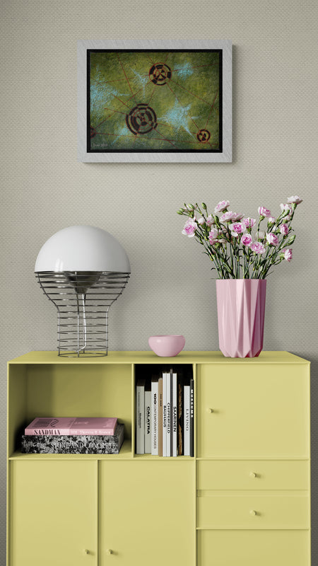 Obra de arte original "Mecanismo ecológico"