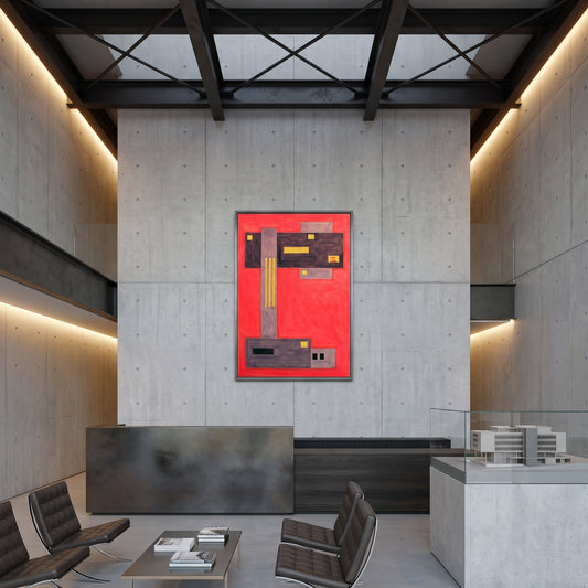 Arte contemporáneo — constructo visual 3