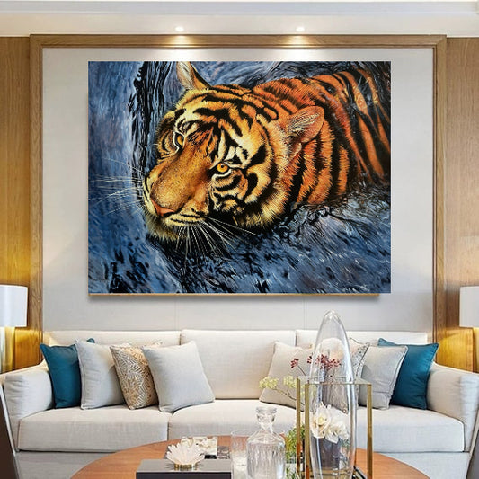 Cuadro decorativo-Pes tigre