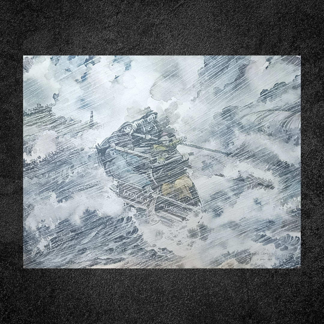 Obra de arte original - Tormenta